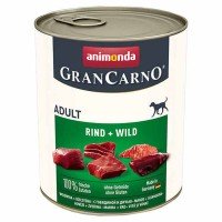 Animonda Gran Carno Adult Beef & Game Консервований корм з яловичиною та дичиною для дорослих собак