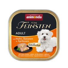 Animonda Vom Feinsten Adult with Chicken, Bananas & Apricots Консервований корм з куркою, бананами та абрикосами для дорослих собак