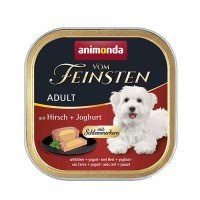 Animonda Vom Feinsten Adult with Deer & Yogurt Консервований корм з олениною та йогуртом для дорослих собак