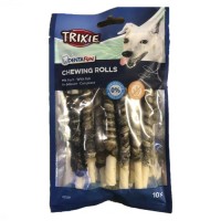 Ласощі Trixie Denta Fun Chewing Rolls Fish Палички з рибою для чищення зубів собак