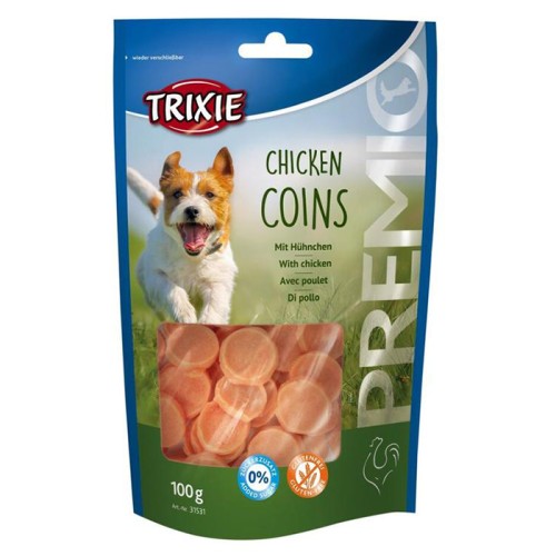 Ласощі Trixie Premio Chicken Coins З куркою для собак