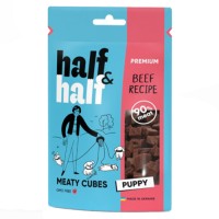 Half & Half Meaty Cubes Beef Recipe Puppy Ласощі для цуценят з яловичиною
