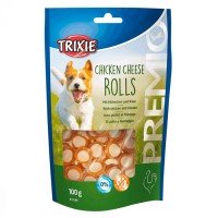 Ласощі Trixie Premio Chicken Cheese Rolls Роли з куркою та сиром для собак