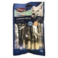 Ласощі Trixie Denta Fun Chewing Rolls Fish Палички з рибою для чищення зубів собак