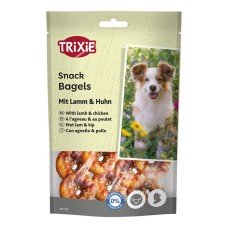 Ласощі Trixie Lamb Chicken Bagels Пончики з ягнятком та куркою для собак