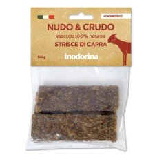 Inodorina Monoproteic meat stripes Goat Ласощі для собак, м'ясні монопротеїнові смужки з козлятини