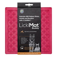 LickiMat Buddy Pink Килимок для ласощів для собак, рожевий