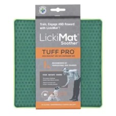 LickiMat Pro Soother Green Килимок для ласощів для собак, зелений