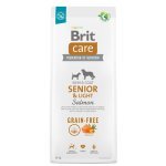 Сухий беззерновий корм із лососем для старіючих собак усіх порід Brit Care Dog Grain-free Senior & Light