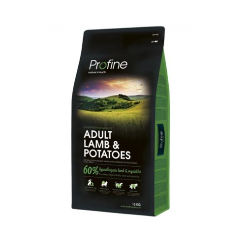 Сухий корм  Profine Lamb and Potatoes для собак ягня і картопля