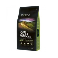 Сухий корм Profine Light Lamb and Potatoes для собак з надмірною вагою, ягня і картопля