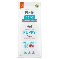Сухий гіпоалергенний корм з ягням для цуценят всіх порід Brit Care Dog Hypoallergenic Puppy