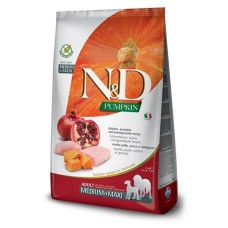 Farmina N&D Pumpkin Adult Medium&Maxi Chicken&Pomegranate беззерновий корм для собак середніх та великих порід з куркою