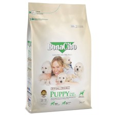 Сухий корм для цуценят BonaCibo Puppy Lamb&Rice