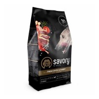 Сухий корм для собак Savory Adult All Breeds rich in Fresh Duck & Rabbit
