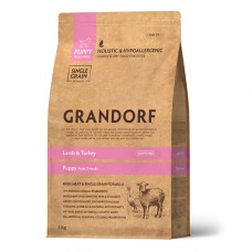 Сухий корм Grandorf Dog Puppy Lamb & Turkey ягня та індичка для цуценят від 3 тижнів
