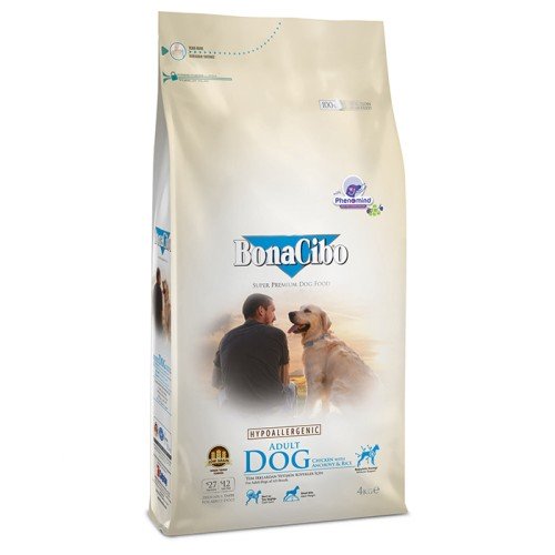 Сухий корм для собак BonaCibo Adult Dog Chicken&Rice with Anchovy