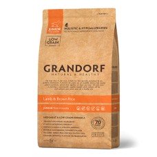 Сухий корм Grandorf DOG LAMB&TURKEY JUNIOR ягням та індичкою для цуценят дрібних та середніх порід від 4 міс