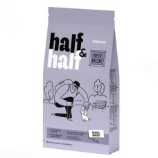 Half & Half Beef Recipe Small Breed Adult Dogs Сухий корм для маленьких та мініатюрних порід собак з яловичиною