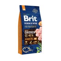 Сухий корм для собак Brit Premium Senior S + M