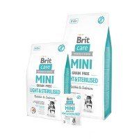 Сухий корм для собак Brit Care GF Mini Light & Sterilised (д/собак малих порід) контроль ваги