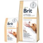 Сухий корм для собак Brit GF VetDiets Dog Hepatic при хворобі печінки з яйцем, горохом, бататом і гречкою