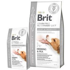 Сухий корм для собак Brit GF VetDiets Dog Joint & Mobility Dog для суглобів з оселедцем, лососем, горохом і гречкою