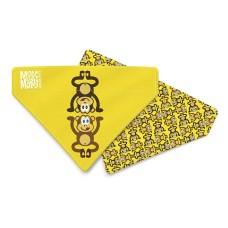 Max & Molly Bandana Monkey Maniac M-L Бандана на нашийник для собак, малюнок "Мавпа"