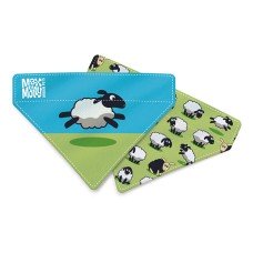 Max & Molly Bandana Black Sheep M-L Бандана на нашийник для собак, малюнок "Чорна вівця"