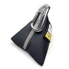 Max & Molly Poo Bag Carrier Silver Сумка для пакетів, сіра