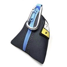 Max & Molly Poo Bag Carrier Sky Blue Сумка для пакетів, блакитна