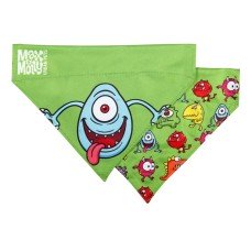 Max & Molly Bandana Little Monster M-L Бандана на нашийник для собак, малюнок "Маленькі монстри"