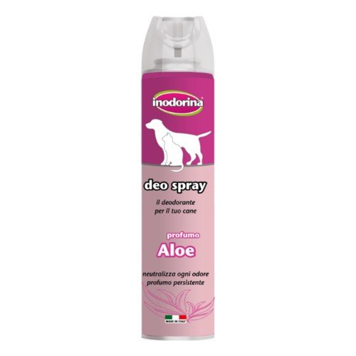 Inodorina Deo Spray Aloe Vera Perfume Дезодорант для освіження шерсті з ароматом алое