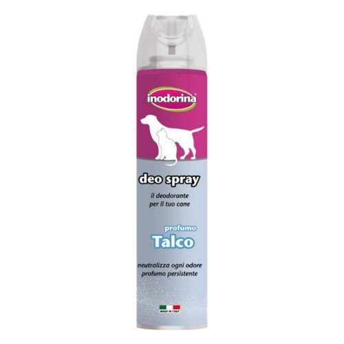 Inodorina Deo Spray Talc Perfume Дезодорант для освіження шерсті з ароматом тальку