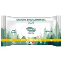 Inodorina Green Compostable Wipes For Dogs Shine With Panthenol Біорозкладні серветки для собак з пантенолом