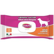 Inodorina Salvietta Zampe For Puppies Euphrasia and Organic Honey Серветки для цуценят з екстрактом очанки та органічного меду