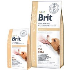Сухий корм для собак Brit GF VetDiets Dog Hepatic при хворобі печінки з яйцем, горохом, бататом і гречкою 12 кг