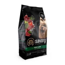 Сухий корм для собак Savory Small Breeds rich in Fresh Lamb 3 кг