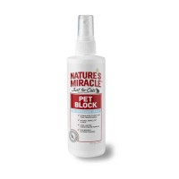 8in1 Nature's Miracle JFC Pet Block Cat Repellent Spray Відлякуючий спрей для котів -  236 мл