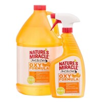 8in1 Nature s Miracle Dog Oxy Formula Spray Спрей для усунення плям і запахів від собак - 3.7 л