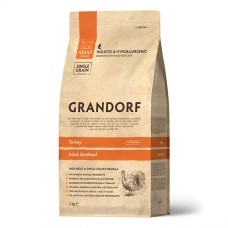 Сухий корм Grandorf Cat Sterilized Turkey індичка для стерилізованих котів 2 кг