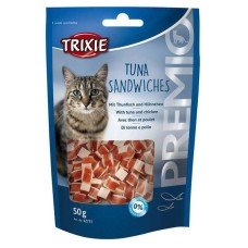 Ласощі для кішок Trixie Premio Tuna Sandwiches Сендвіч з тунцем для котів 50 г