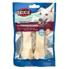 Ласощі Trixie Denta Fun Chewing Bones Duck Кісточки з качкою для чищення зубів собак 120 г
