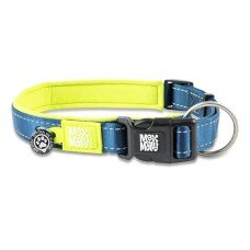 Max & Molly Smart ID Matrix Lime Green Нашийник з QR-кодом, малюнок "Матрикс зелений лайм" M
