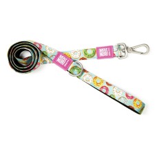 Max & Molly Short Leash Donuts Короткий повідець, малюнок "Пончики" L