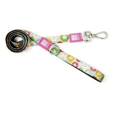 Max & Molly Short Leash Donuts Короткий повідець, малюнок "Пончики" S