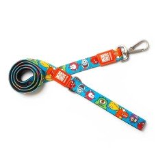 Max & Molly Short Leash Little Monsters Короткий повідець, малюнок "Маленькі монстри" S