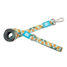 Max & Molly Short Leash Sweet Pineapple Короткий повідець, малюнок "Солодкий ананас" M