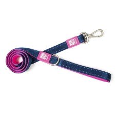 Max & Molly Short Leash Matrix Pink Короткий повідець, малюнок "Матрікс рожевий" M