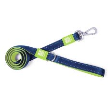 Max & Molly Short Leash Matrix Lime Green Короткий повідець, малюнок "Матрікс зелений лайм" L
